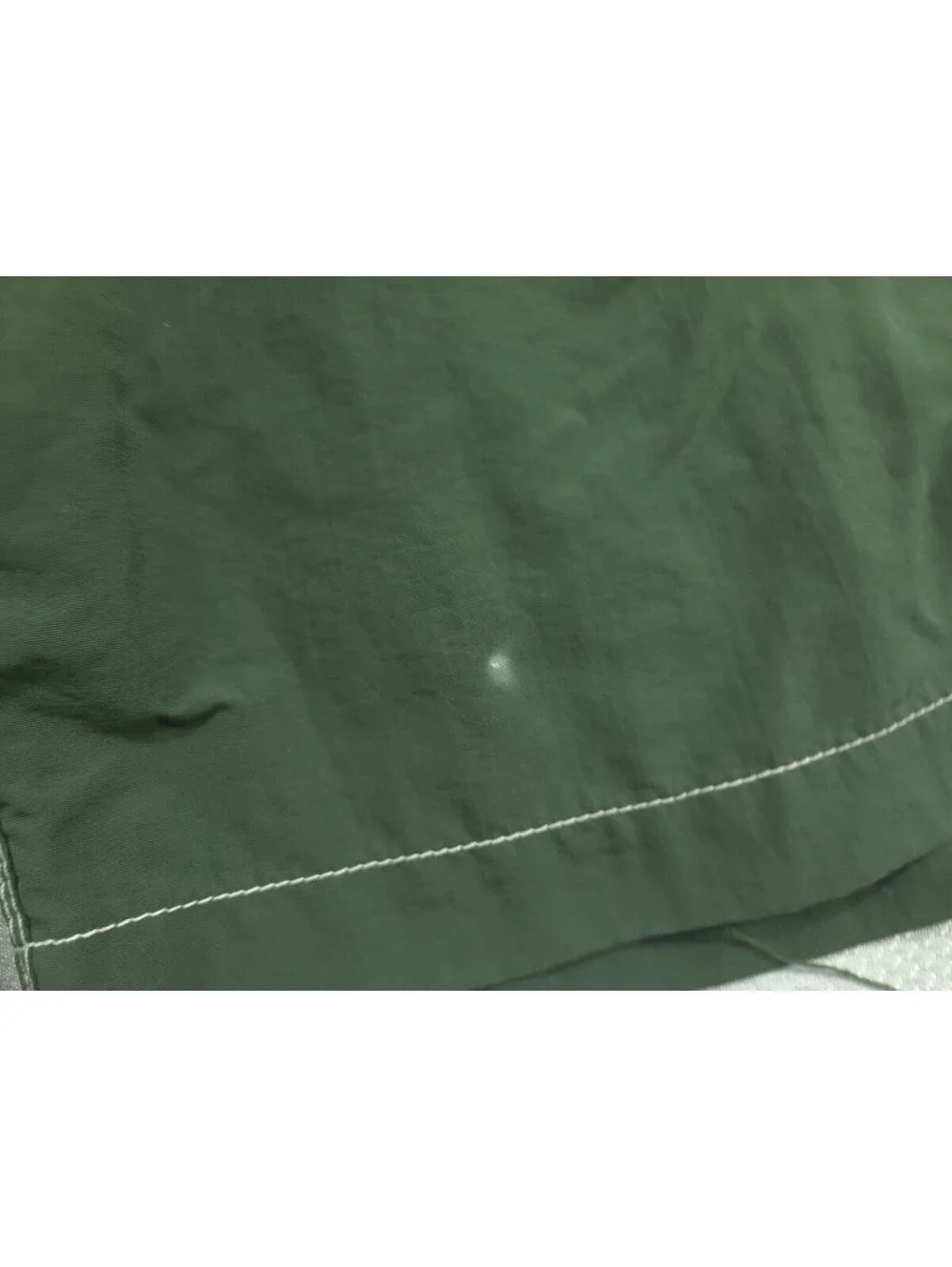 Polo Ralph Lauren Swim Trunks Mens Large Green Cargo Mesh Lined Shorts Vintage